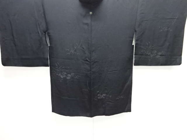 JAPANESE HAORI / WOVEN FLORAL PLANTS